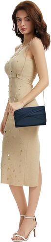 Elegant Clutch Purses for Women Evening Bags and Clutches Formal Faux Suede Purse for Prom Wedding Party in Saudi Arabia