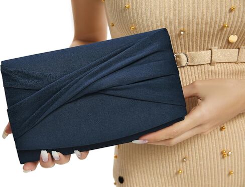 Elegant Clutch Purses for Women Evening Bags and Clutches Formal Faux Suede Purse for Prom Wedding Party in Saudi Arabia
