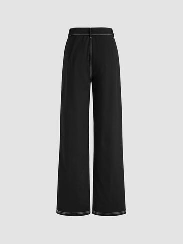 CIDER Stitching Wide Leg Trousers in Saudi Arabia