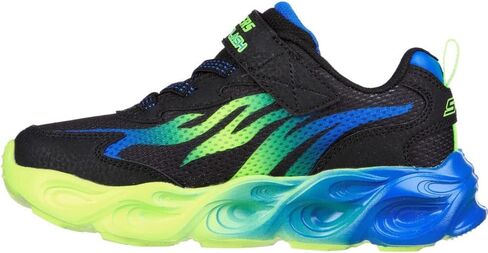 Skechers Kids Boy's Bounder-Zatic Sneaker, Navy/Orange, 11 Little Kid in Saudi Arabia