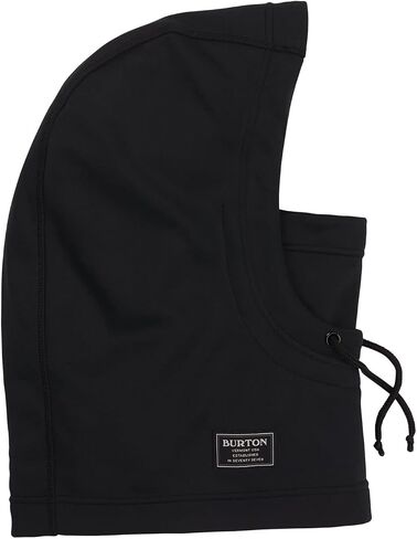 Burton Bonded Hood Winter Face Mask (Helmet Size, True Black) in Saudi Arabia