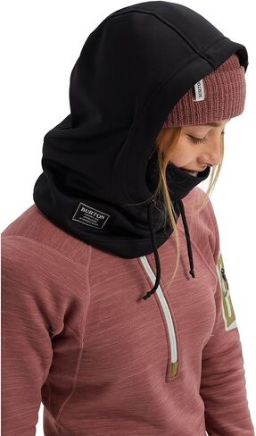 Burton Bonded Hood Winter Face Mask (Helmet Size, True Black) in Saudi Arabia