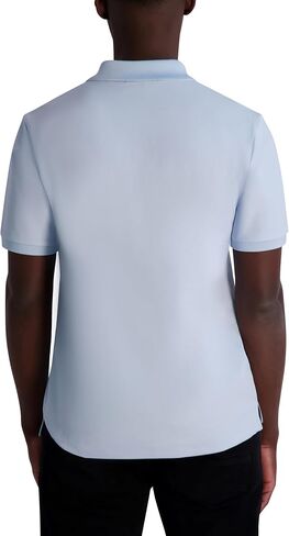 KARL LAGERFELD Men's Basic Short Sleeve Karl Graphic Polo in Kuwait