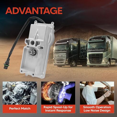 Turbo Electronic Actuator 85019731 21517180 Compatible with D11 D12 D13 D16 Engine, Replace OE 85019731, 21517180, 21754439, 85003746, 85113091, 85003746, 21754439, 599-5002 in Saudi Arabia