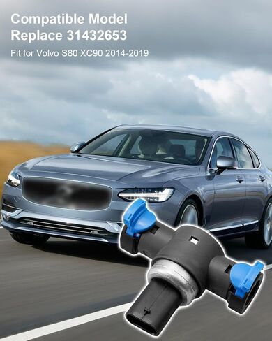1 قطعة مستشعر ضغط الوقود صالح لفولفو S60 S80 V60 V90 XC40 XC60 XC70 XC90 2014-2019 استبدال 31432653 31478293 31405791 31372030 in Saudi Arabia
