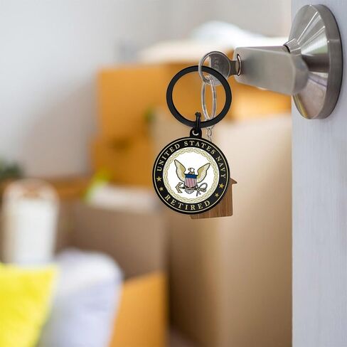 Viayen Navy Retirement Gifts for Men Women, Thoughtful Military Retirement Gifts for Men Navy Keychain in Saudi Arabia