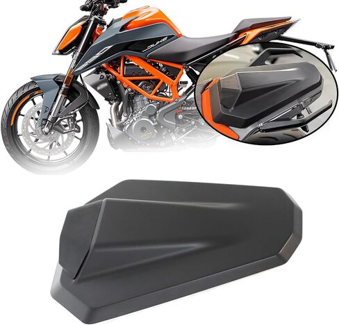 for Duke 390 125 Duke125 Duke250 Duke390 2025 Rear Seat Single Hump Fairing Motorcycle Rear Passenger Back Seat Cover Fairing Seat Cover 2024-2025 Motorcycle Accessories (Bright Black) in Saudi Arabia