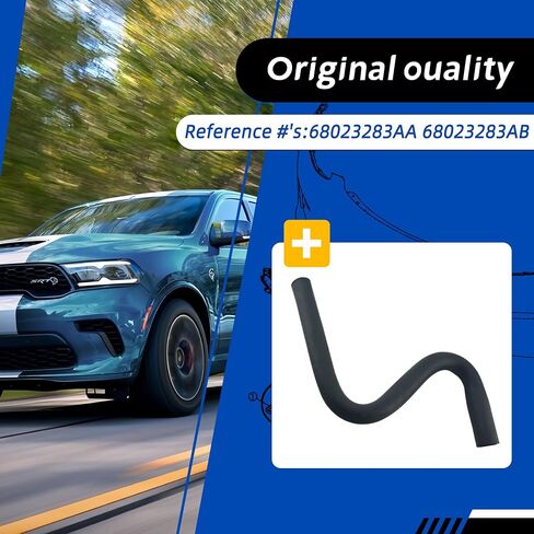 For Dodge Durango Make Up Air Hose 2011-2025 Compatible with Jeep Grand Cherokee 2011-2021 Fuel Make Up Air Hose Replaces#68023283AA 68023283AB in Saudi Arabia