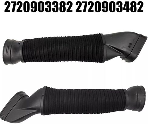 2pcs Air Intake Duct Pipe Hose Set for Mercedes W221 S280 300 350 400 2720903382 2720903482 Automotive Replacement Emission Vacuum Tee Connectors in Kuwait