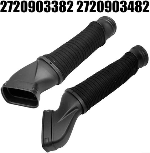 2pcs Air Intake Duct Pipe Hose Set for Mercedes W221 S280 300 350 400 2720903382 2720903482 Automotive Replacement Emission Vacuum Tee Connectors in Kuwait