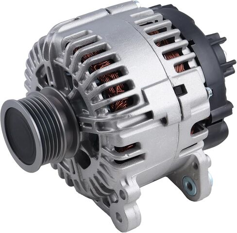 Alternator Compatible with 2005-2014 Volkswagen Jetta 2010-2014 Golf, 2006-2009 Rabbit L5 2.5L 0124525062 in Saudi Arabia