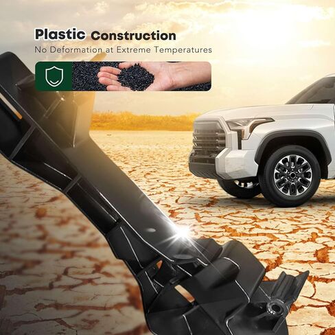 YHTAUTO Headlight Bracket Driver Side Compatible with Toyota 4Runner 2014-2024 without Parking Aid Sensors Headlamp Mounting Brackets Left Side in Saudi Arabia