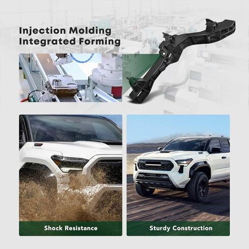 YHTAUTO Headlight Bracket Driver Side Compatible with Toyota 4Runner 2014-2024 without Parking Aid Sensors Headlamp Mounting Brackets Left Side in Saudi Arabia