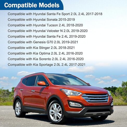 VVT Engine Variable V-alve Timing VVT Solenoid with Camshaft Sensor Fit for 2016-2021 Hyundai Tucson/Sportage/Santa Fe for Kia Sorento/Optima 2.0L 2.4L Replace # 243602GGD0 in Saudi Arabia