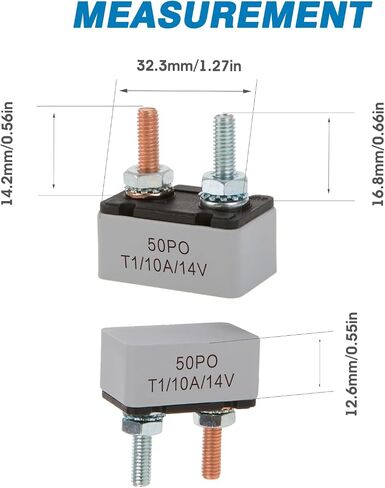 قواطع دوائر من النوع GLOSO E516، بدون دعامة، إعادة ضبط تلقائي (T1) - حزمة واحدة (6A) in Kuwait