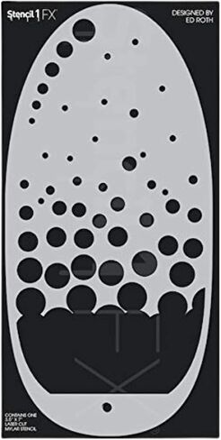 Stencil1 - Pride Makeup Stencil Durable Quality Reusable Stencils United States Stencil America for Parades, Parties and more! in Saudi Arabia