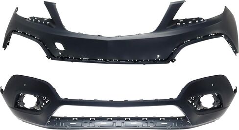 Garage-Pro Front Bumper Cover, For 2013-2016 Buick Encore, Front Bumper, Upper and Lower, Primed, with Parking Aid Sensor Holes, Buick Encore Accessories in Saudi Arabia
