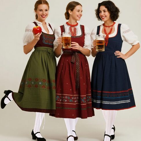 3 أزواج من جوارب Oktoberfest للنساء، أعلى الفخذ الأبيض من الدانتيل مع جوارب فيونكة جوارب بيضاء طويلة لوليتا لملابس طلاب لوليتا التنكرية in Saudi Arabia