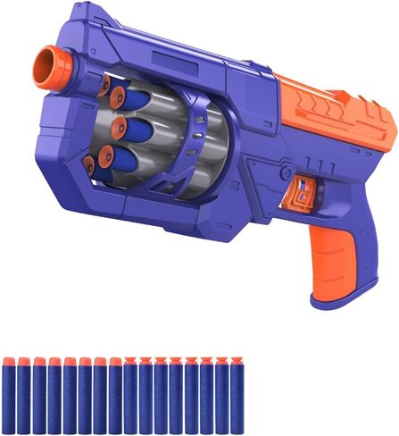 Kids Shooting Target for Nerf Gun Party - Shooting Game Practice Moving Rotating Aim Challenge, Outdoor Indoor Large Windmill Target for Blasters Dart Ball Bullets Accessories Toys for Boys in Saudi Arabia
