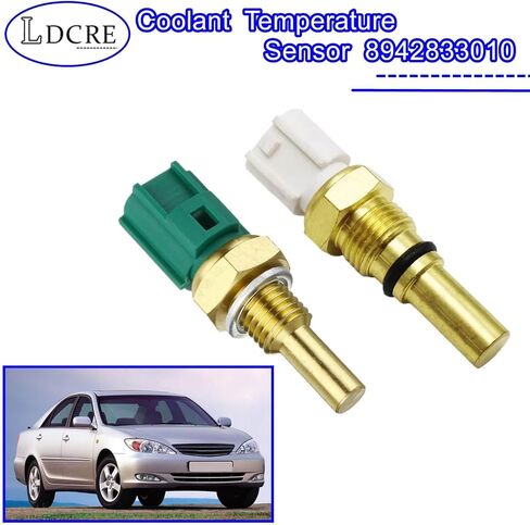 مستشعر درجة حرارة سائل التبريد 8942833010، مفتاح مروحة تبريد المحرك 1797000220، متوافق مع تويوتا كامري متوافق مع لكزس LS400، استبدل 8942235010 8942220010 8942230030 in Kuwait
