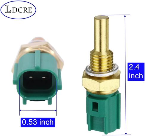 مستشعر درجة حرارة سائل التبريد 8942833010، مفتاح مروحة تبريد المحرك 1797000220، متوافق مع تويوتا كامري متوافق مع لكزس LS400، استبدل 8942235010 8942220010 8942230030 in Kuwait