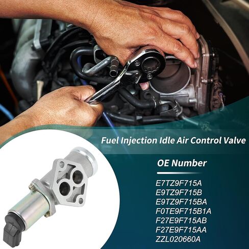 صمام التحكم في الهواء الخامل لفورد اكسبلورر 1991-1994 صمام التحكم في الهواء الخامل لحقن الوقود IAC مع حشية لفورد رينجر 1990-1995 رقم E7TZ9F715A/E9TZ9F715BA in Kuwait