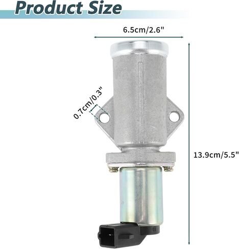 صمام التحكم في الهواء الخامل لفورد اكسبلورر 1991-1994 صمام التحكم في الهواء الخامل لحقن الوقود IAC مع حشية لفورد رينجر 1990-1995 رقم E7TZ9F715A/E9TZ9F715BA in Kuwait