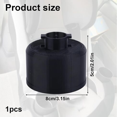 Cup Holder Replacement Compatible with Safety 1st Everfit & Grow and Go Car Seat Single Drink Holder Accessory (#C6577) in Saudi Arabia