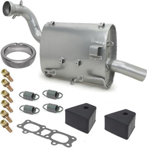 Muffler KIT W DAMPENER/SEAL/SPRINGS Fits Polaris RZR 900 2015-2020 in Saudi Arabia