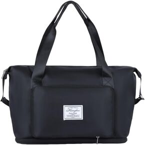 Travel bag, sports handbag, gym bag, carry-on bag for flights, ladies' shoulder bag for weekend overnight trips (Light Purple) in Saudi Arabia