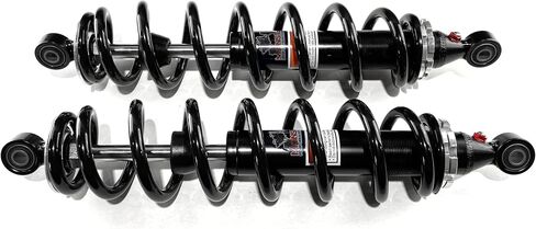 Monster Performance Front Shocks for Arctic Cat 0403-188, 0403-209, Left & Right, Monotube, Responsive Handling, Optimal Damping, Quality Tested, Gas-charged, Anti-foam, Anti-shear, Adjustable in Saudi Arabia