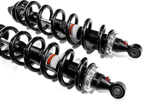 Monster Performance Front Shocks for Arctic Cat 0403-188, 0403-209, Left & Right, Monotube, Responsive Handling, Optimal Damping, Quality Tested, Gas-charged, Anti-foam, Anti-shear, Adjustable in Saudi Arabia