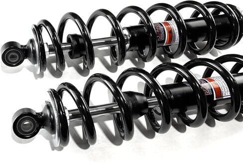 Monster Performance Front Shocks for Arctic Cat 0403-188, 0403-209, Left & Right, Monotube, Responsive Handling, Optimal Damping, Quality Tested, Gas-charged, Anti-foam, Anti-shear, Adjustable in Saudi Arabia