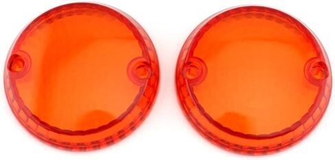 FSFY Turn Signal Light Lens Cover Amber Indicator Covers Replacement Bezels 2 Pcs for Kawasaki Vulcan 1500 Classic Mean Streak 1600 750 800 900 Amber in Saudi Arabia