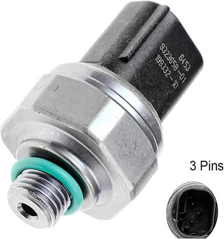 AC Pressure Sensor Switch Compatible with for 323i 528i 540i 740i 745i 760i E39 E46 E38 E53 X3 X5 for M3 for M5-645393236 A/C Air Conditioner Pressure Sensor Switch in Saudi Arabia