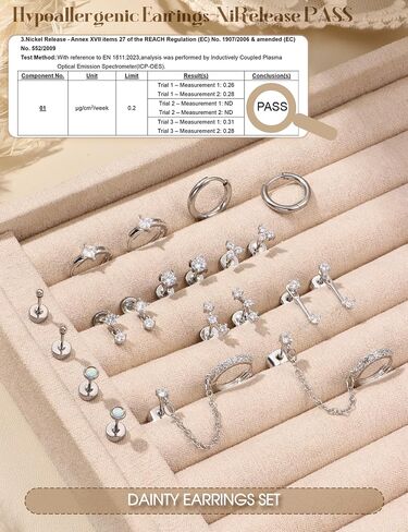 Florideco Gold Earrings for Women Hypoallergenic Flat Back Earrings 14K Gold Flatback Studs Surgical Stainless Steel Earrings Small Hoops Earring Stacks Cartilage Earring Sets for Multiple Piercing in Saudi Arabia