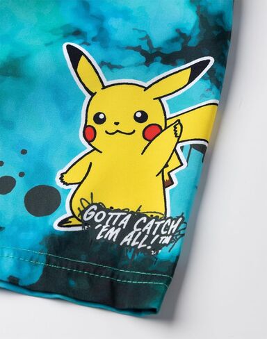Pokémon Pikachu Boys Swim Top OR Shorts| Classic Cartoon Beachwear Set | Adorable Pikachu Design for Swimming Fun in Saudi Arabia