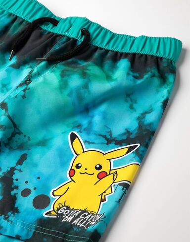 Pokémon Pikachu Boys Swim Top OR Shorts| Classic Cartoon Beachwear Set | Adorable Pikachu Design for Swimming Fun in Saudi Arabia