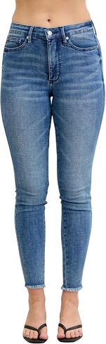 Judy Blue High Waist Tummy Control Shield Back Pockets Skinny in Saudi Arabia