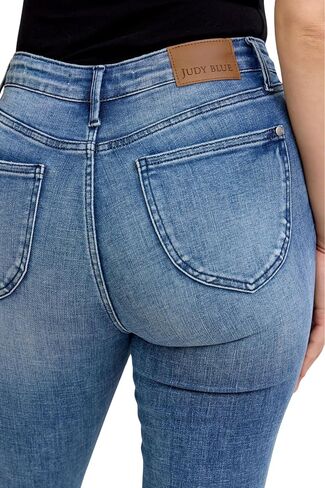 Judy Blue High Waist Tummy Control Shield Back Pockets Skinny in Saudi Arabia