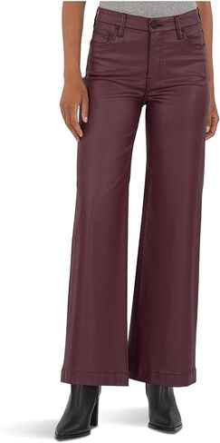 KUT from the Kloth Women's Meg High-Rise Fab Ab Leg Wide Hem in Saudi Arabia