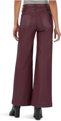 KUT from the Kloth Women's Meg High-Rise Fab Ab Leg Wide Hem in Saudi Arabia