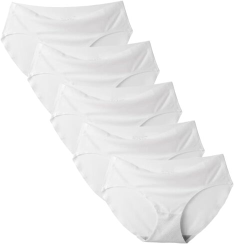 Womens Underwear Seamless Panties for Legging Machine Wash No Show Low Rise Hipster Invisibles Briefs in Saudi Arabia
