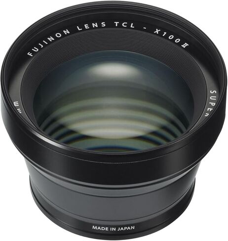 Fujifilm Fujinon Tele Conversion Lens for X100 Series Camera, Black (TCL-X100 B II) in Saudi Arabia