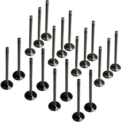 PartsFlow 20 PCS Intake Exhaust Valve Kit For 97-06 AUDI VOLKSWAGEN 1.8T Turbo 1.8L 20V in Saudi Arabia