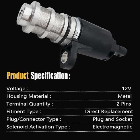 توقيت الصمام المتغير للمحرك (VVT) الملف اللولبي مناسب لسيارات BMW 328i GT xDrive 135is 228i 428i 435i 528i 535i 640i 740Li X1 X3 X4 X5 X6 Z4 E84 F25 F26 F15 F16 E89 11417622768 in Saudi Arabia