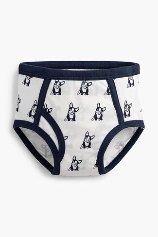 MONICA + ANDY Toddler Organic 5-Pack Boy's Briefs Blue Multi, 2-3T in Saudi Arabia