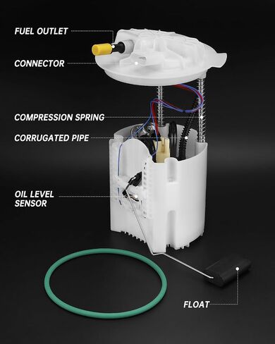 OKLPF Electric Fuel Pump Module Assembly Compatible With 2008 2009 2010 Dodge Grand Caravan,2008-2010 Chrysler Town & Country,2009 2010 VW Routan 3.3L 3.8L 4.0L V6,Replace E7235M SP7055M in Saudi Arabia