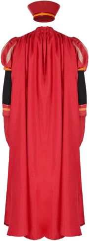 Men King Costume Red Robe Cloak Glove Hat Adult Fullset in Saudi Arabia