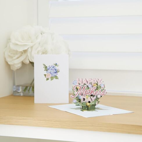 Lovepop Happy Mother's Day Cherry Blossom Pop-Up Card, 5 x 7", Gift for Mom, 3D Flower Card for Mom or Daughter, Unique Greeting Card for Mom in Saudi Arabia